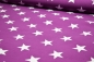 Preview: Jersey | Verena Sterne 3,5cm | Purpur Lila